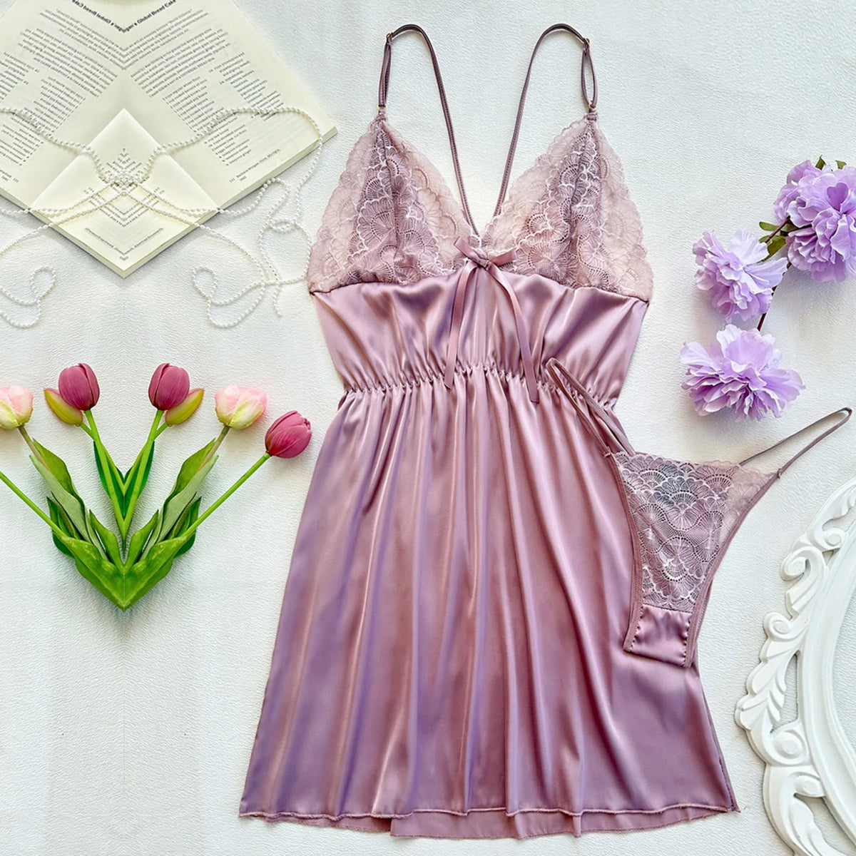 Dress-2pc Lingerie For Women Image