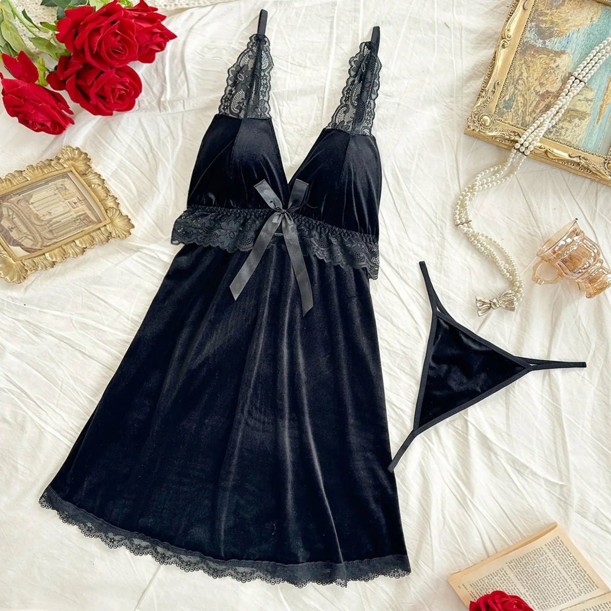 Dress-2pc Lingerie For Women Image