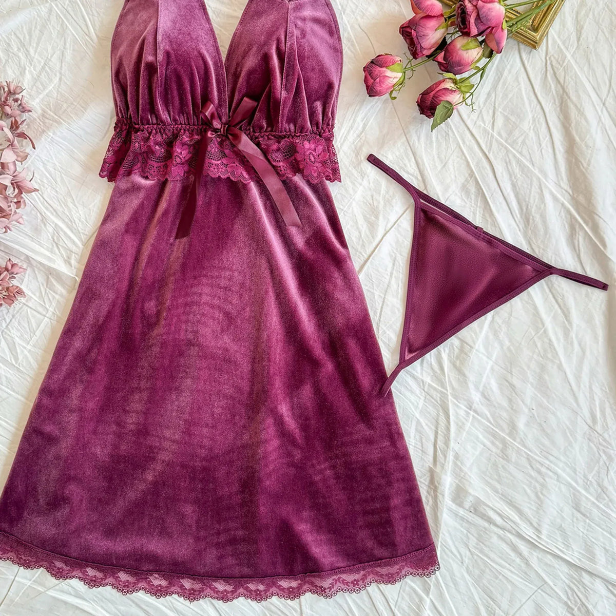 Dress-2pc Lingerie For Women Image