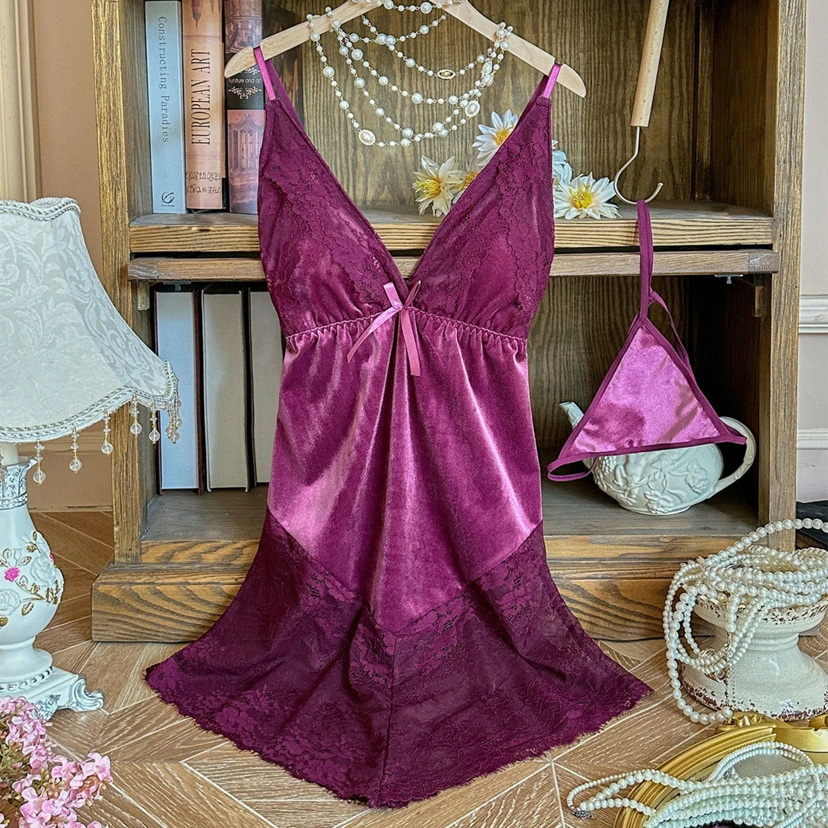 Dress-2pc Lingerie For Women Image