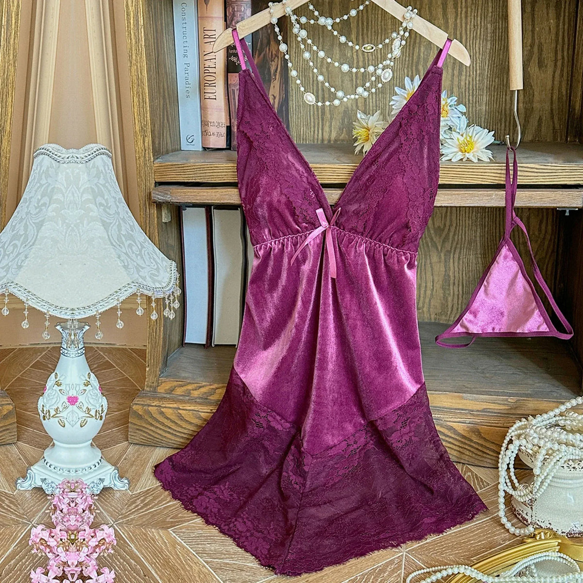 Dress-2pc Lingerie For Women Image