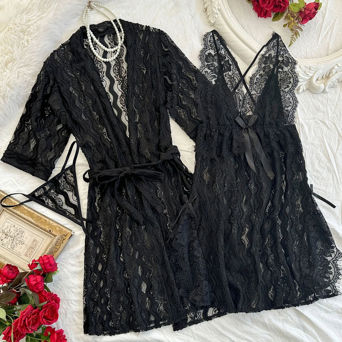 Dress-3pc Lingerie For Women Image