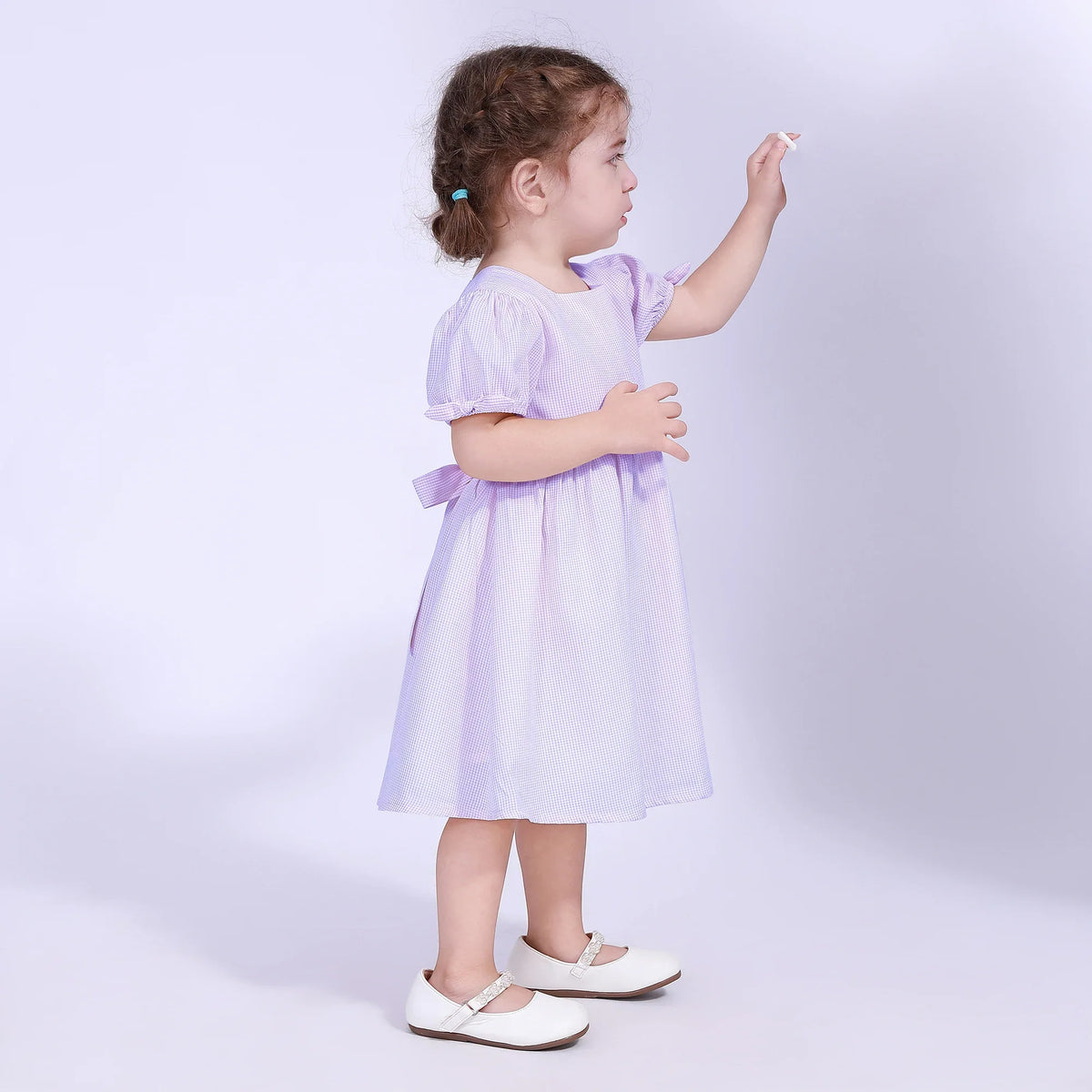 Checked Dress for Baby Girl Image