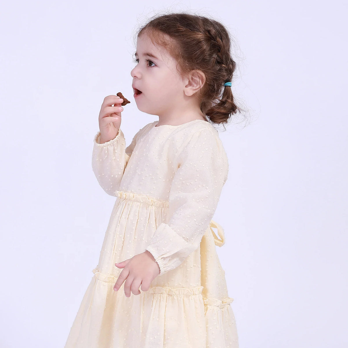 Jacquard Dress for Baby Girl Image