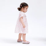 Floral Classic Dress for Baby Girl Image