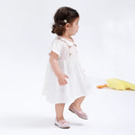 Printed Classic Dress for Baby Girl Image