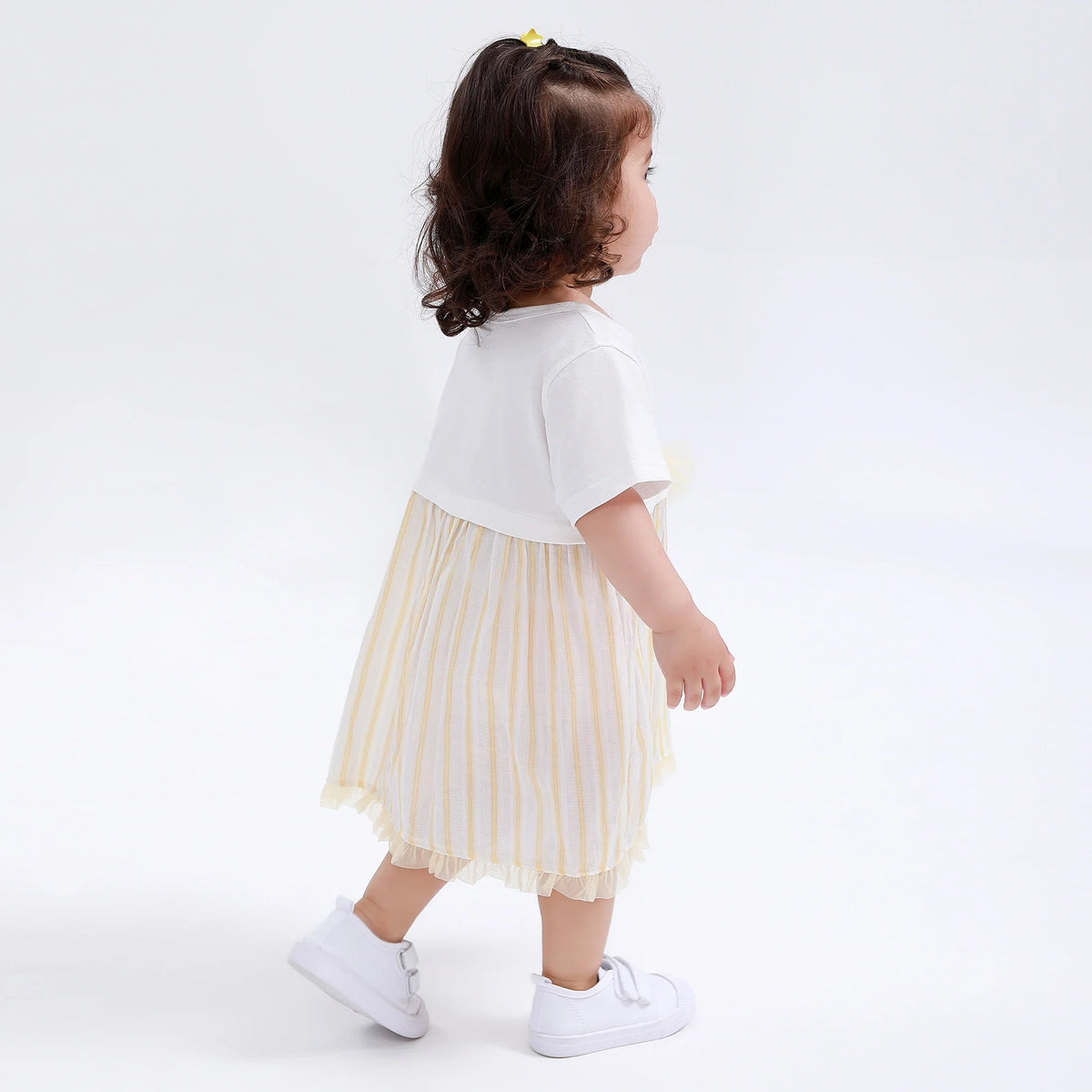 Floral Classic Dress for Baby Girl Image