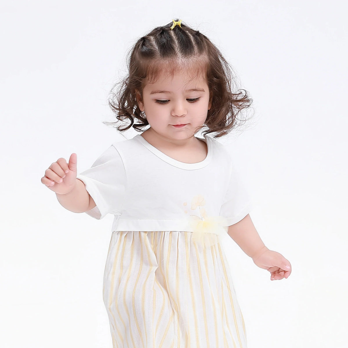 Floral Classic Dress for Baby Girl Image