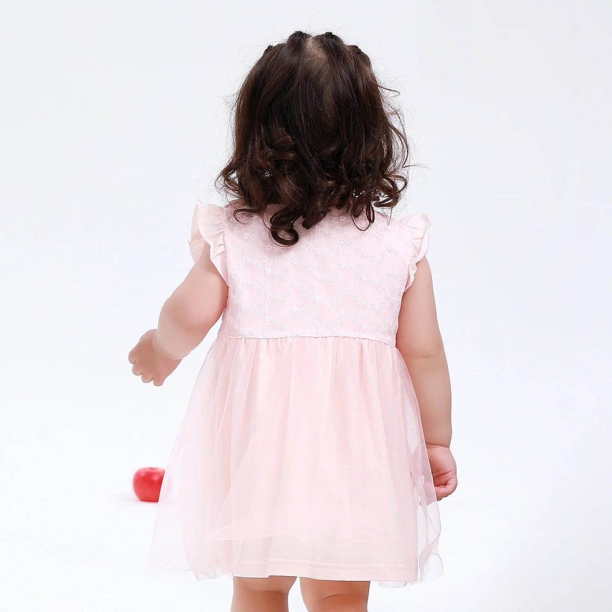 Floral Classic Dress for Baby Girl Image
