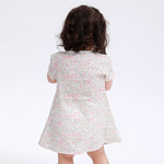 Floral Classic Dress for Baby Girl Image