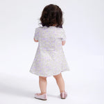 Floral Classic Dress for Baby Girl Image