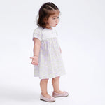 Floral Classic Dress for Baby Girl Image