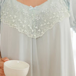 Floral Pajama Dress for Women Image