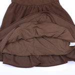 Casual Plain Dress for Girls Image