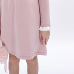 Casual Color-Blocked Dress for Girls Image