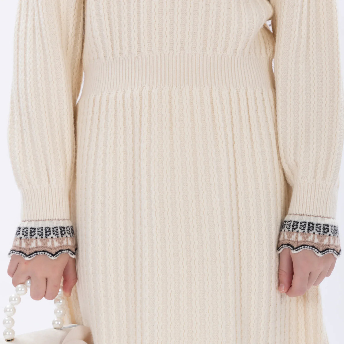 Casual Embroidery Dress for Girls Image