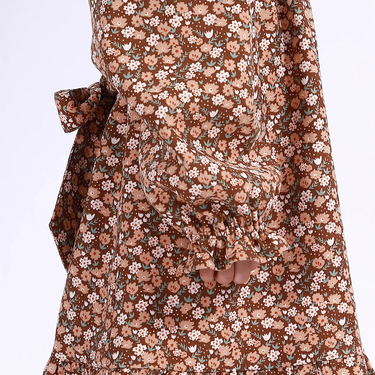 Casual Floral Dress for Girls Image