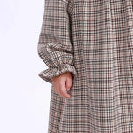 Casual Checked Dress for Girls Image