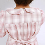 Casual Checked Dress for Baby girl Image