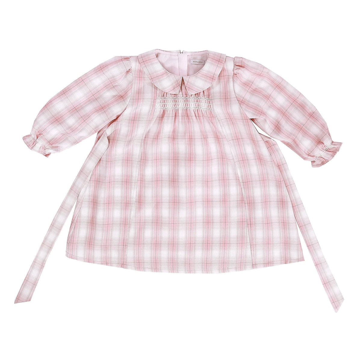 Casual Checked Dress for Baby girl Image