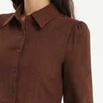 Elegant Plain Dress for Women Image