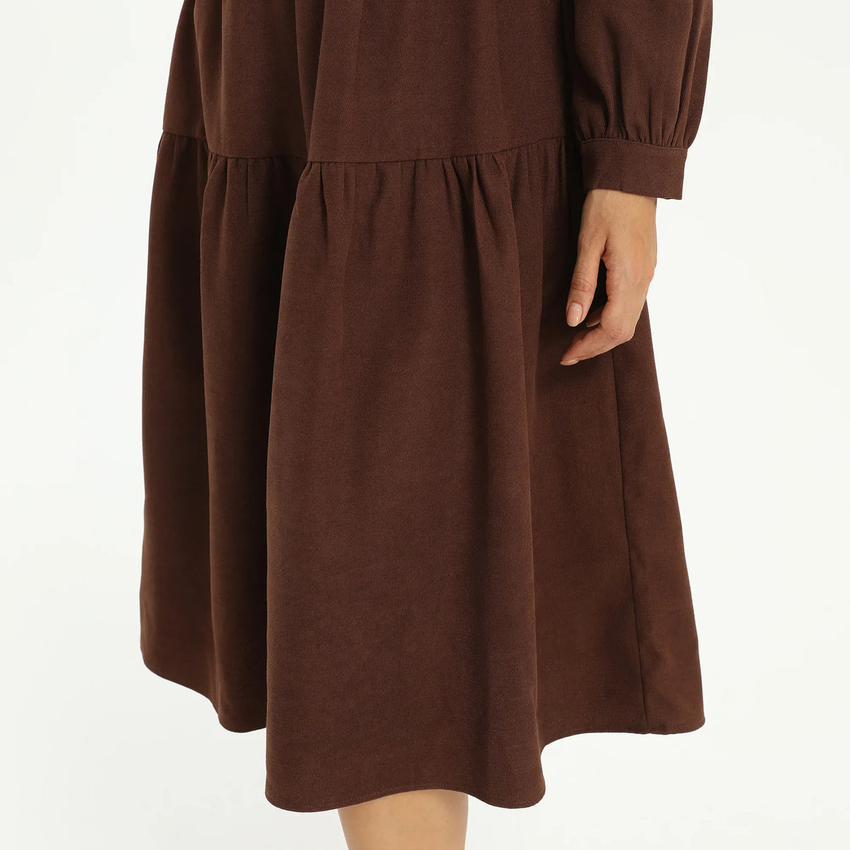 Elegant Plain Dress for Women Image