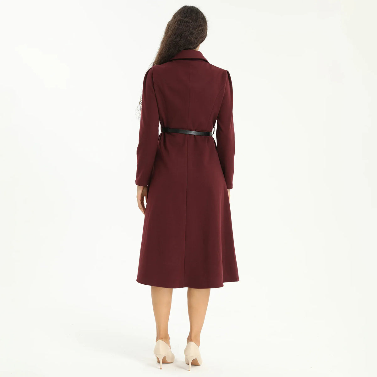 Elegant Plain Dress for Women Image