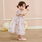 Floral Basic Dress For Baby girl Image