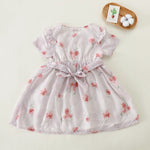 Floral Basic Dress For Baby girl Image