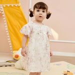 Floral Basic Dress For Baby girl Image