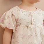 Floral Basic Dress For Baby girl Image