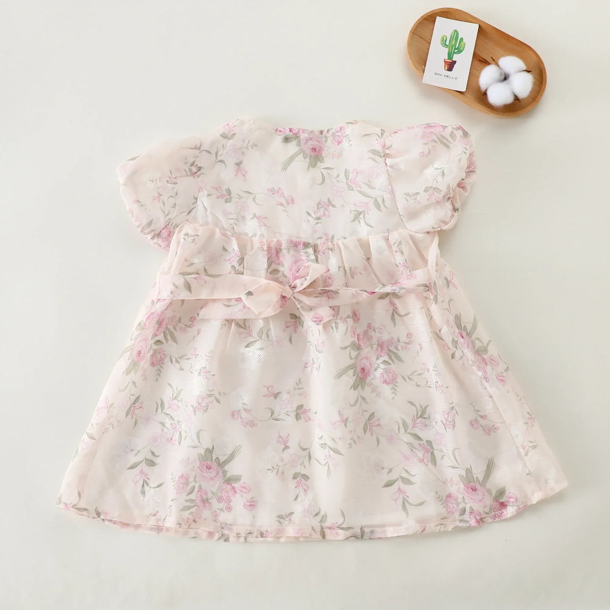 Floral Basic Dress For Baby girl Image