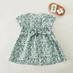 Floral Basic Dress For Baby girl Image