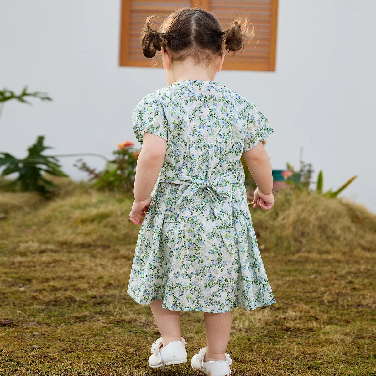 Floral Basic Dress For Baby girl Image