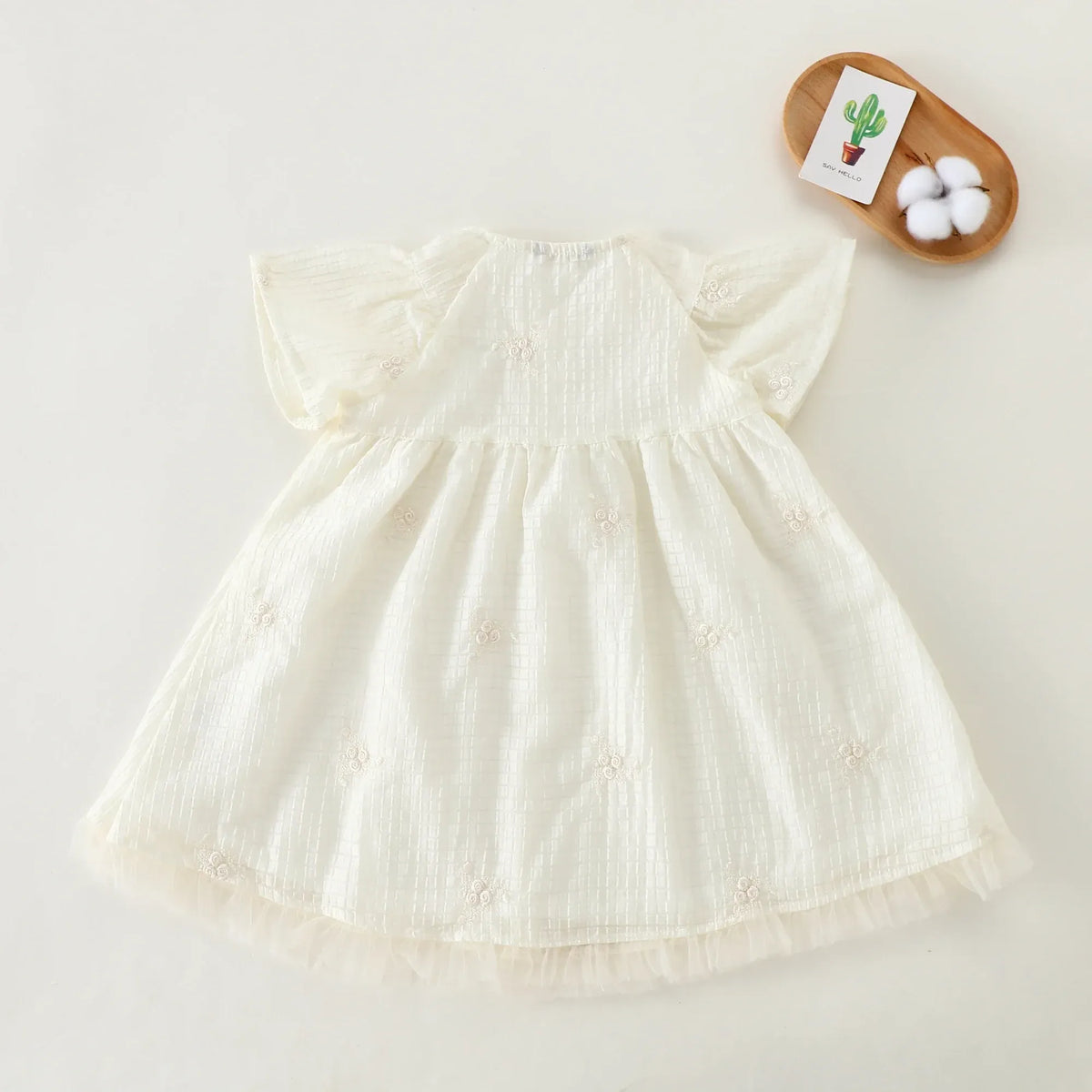 Floral Basic Dress For Baby girl Image