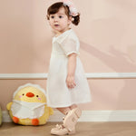Floral Basic Dress For Baby girl Image