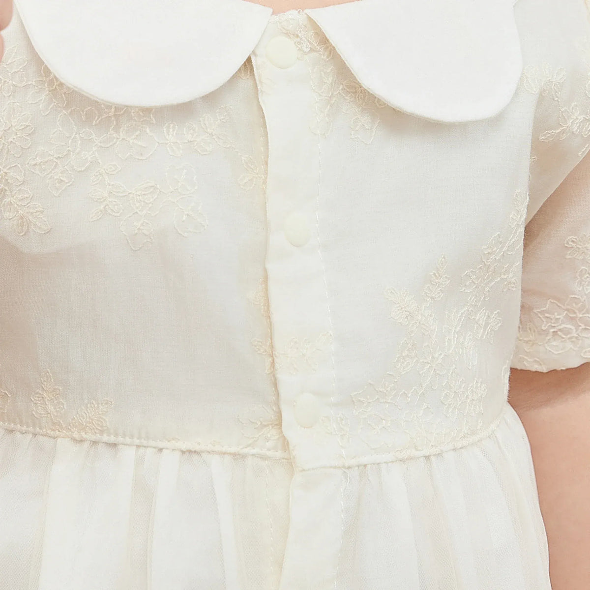 Floral Basic Dress For Baby girl Image