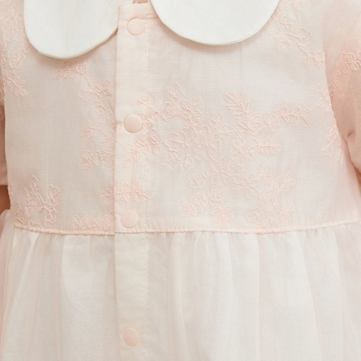 Floral Basic Dress For Baby girl Image