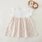 Floral Basic Dress For Baby girl Image