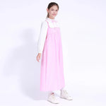 Color-Blocked Uniform Dress for Girls Image