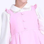 Plain Uniform Dress for Girls Image