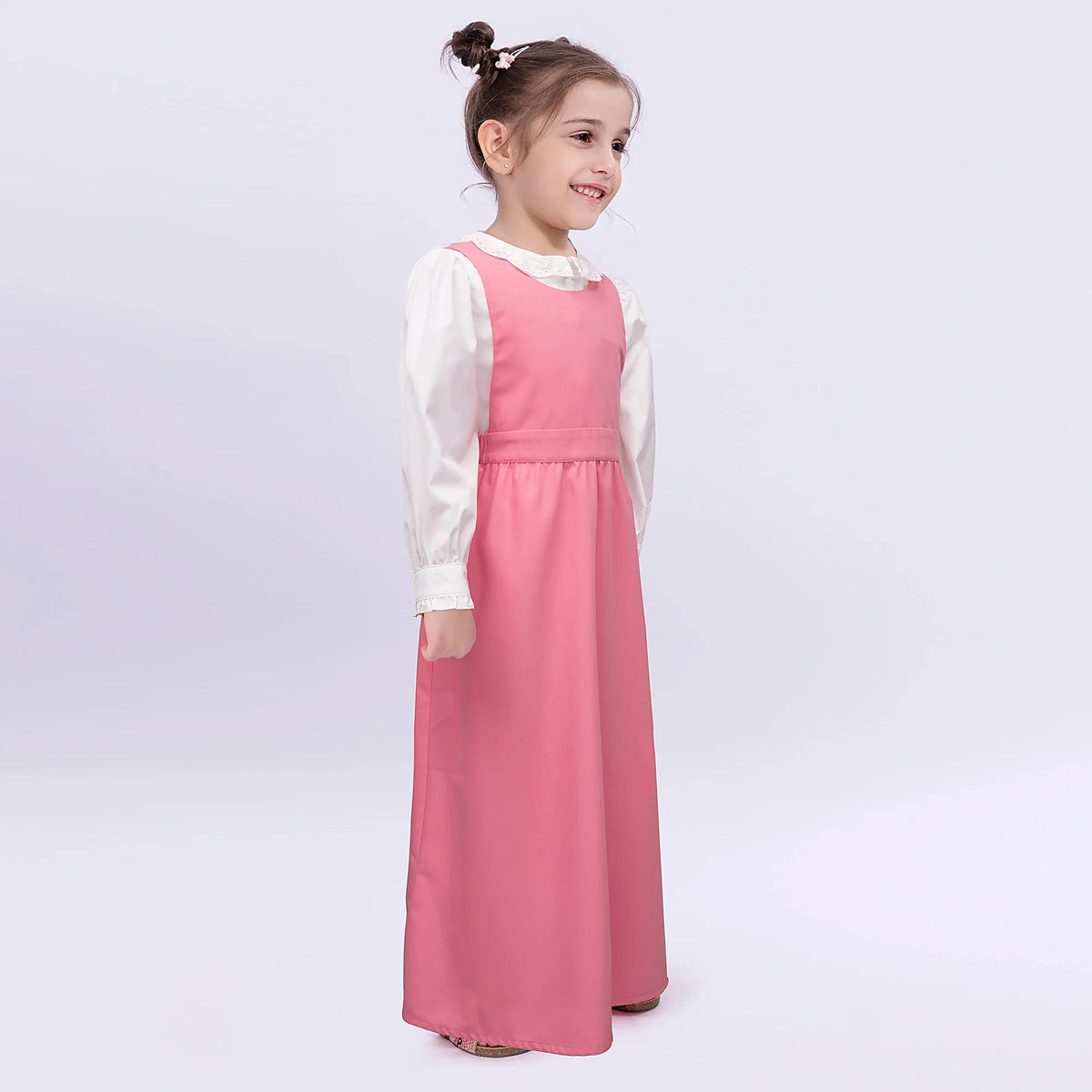 Plain Uniform Dress for Girls Image