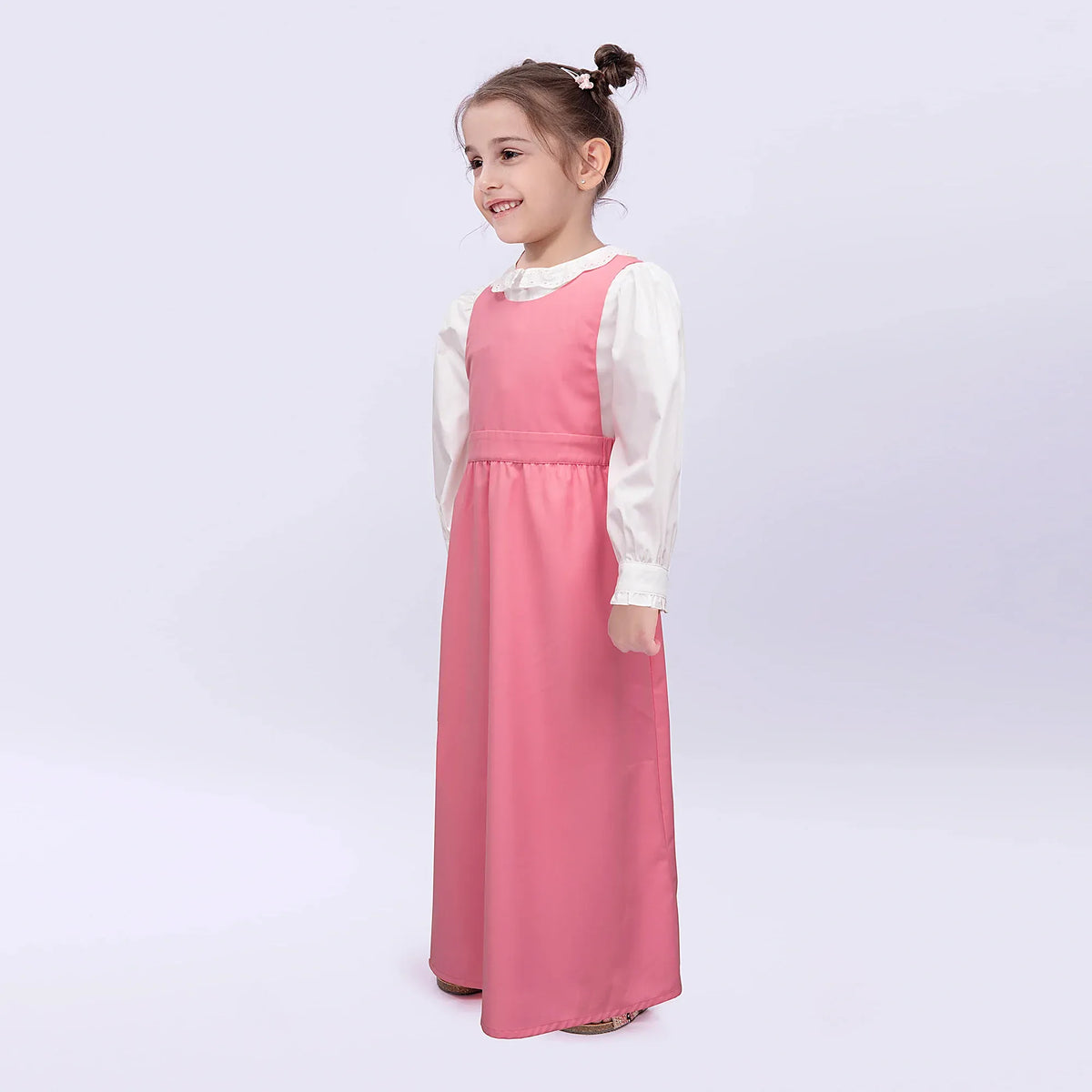 Plain Uniform Dress for Girls Image