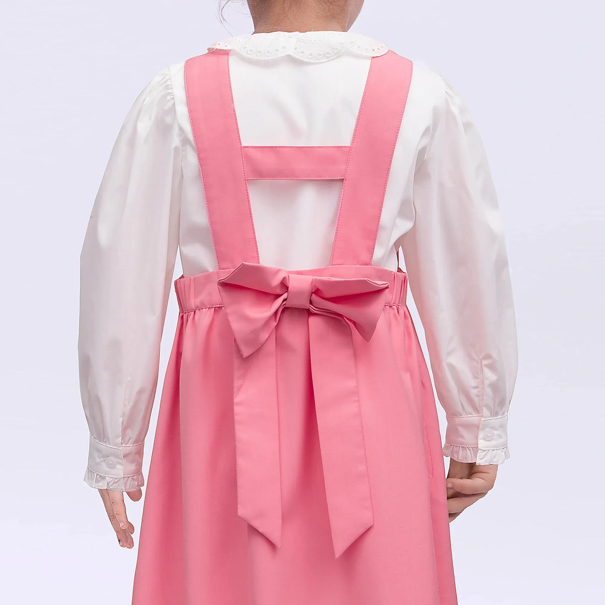 Plain Uniform Dress for Girls Image