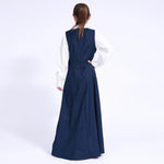 Embroidery Uniform Dress for Girls Image