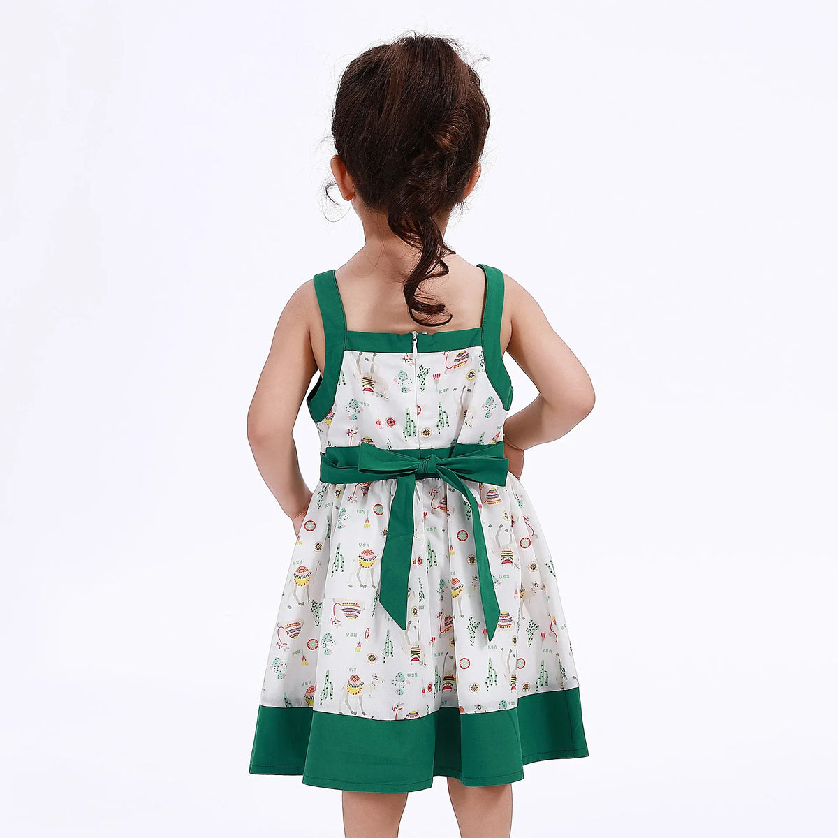 Printed Casual Dress for Baby girl Image