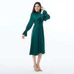 Elegant Plain Dress for Women Image