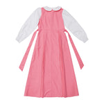 Color-Blocked Uniform Dress for Girls Image