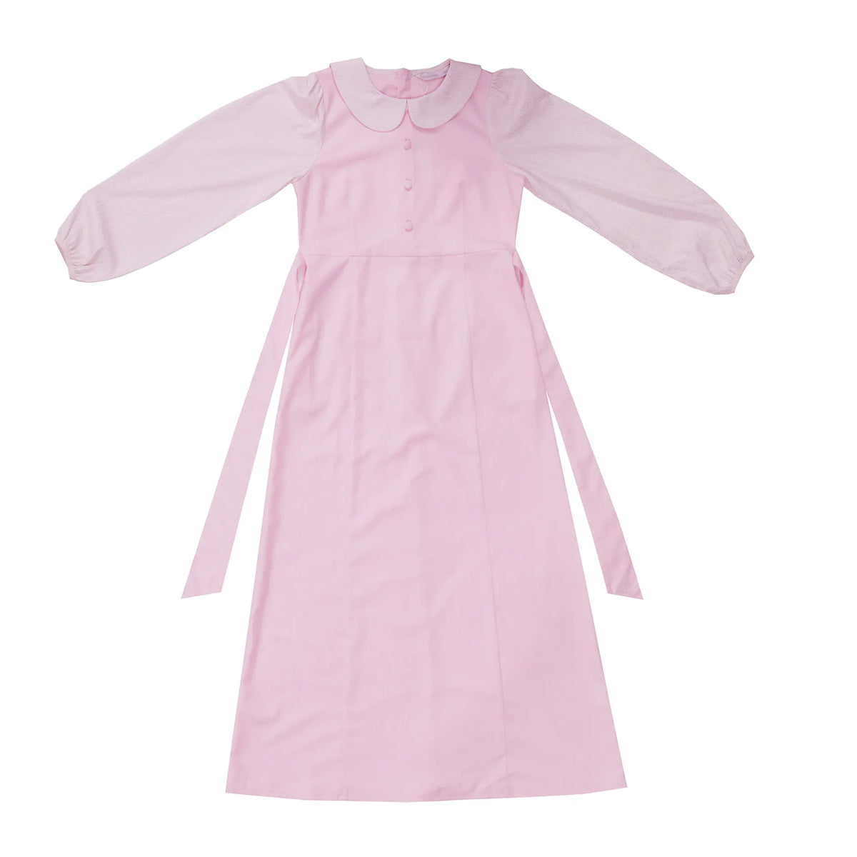 Striped Uniform Dress for Girls Image