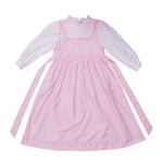 Color-Blocked Uniform Dress for Girls Image